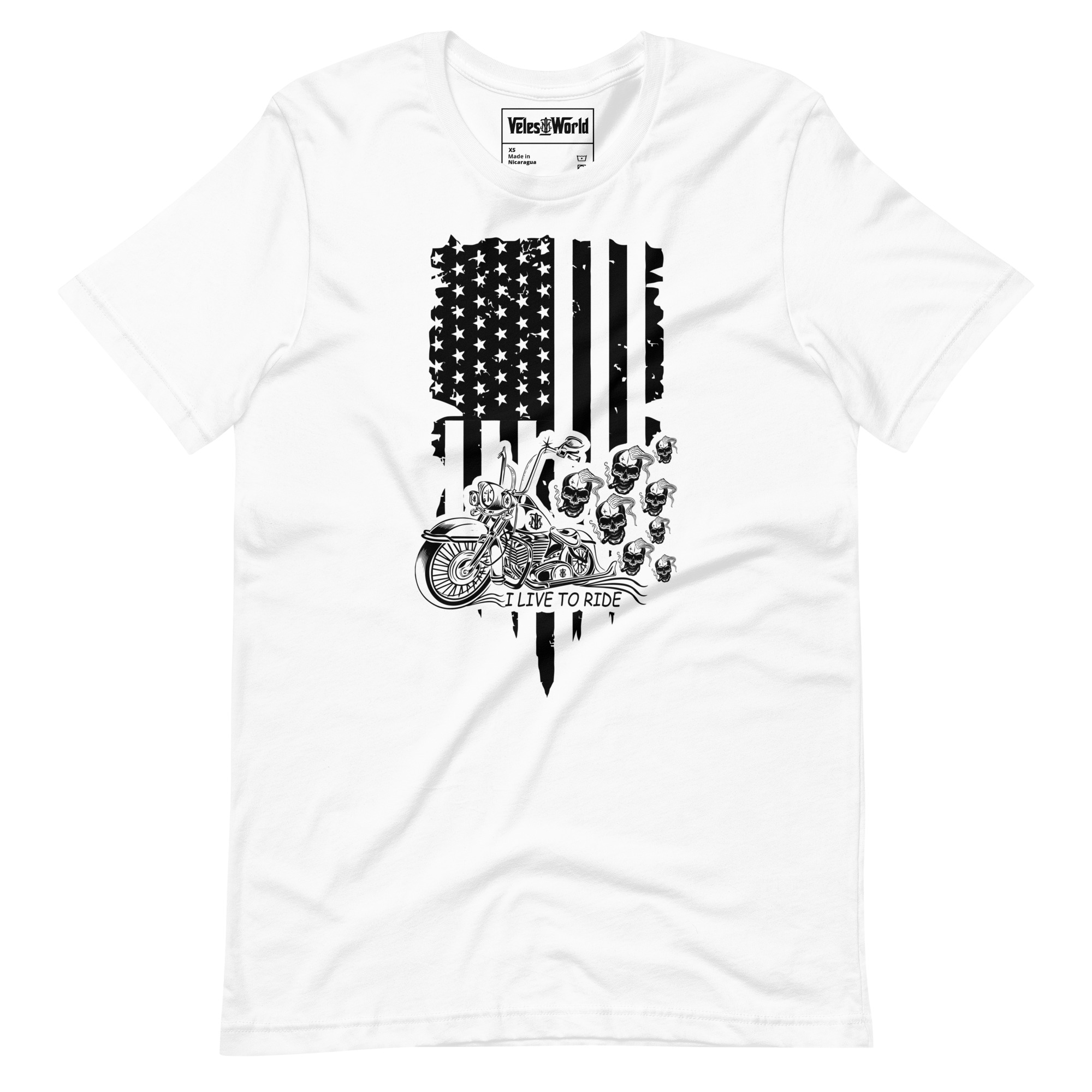 Buy American biker T-shirt